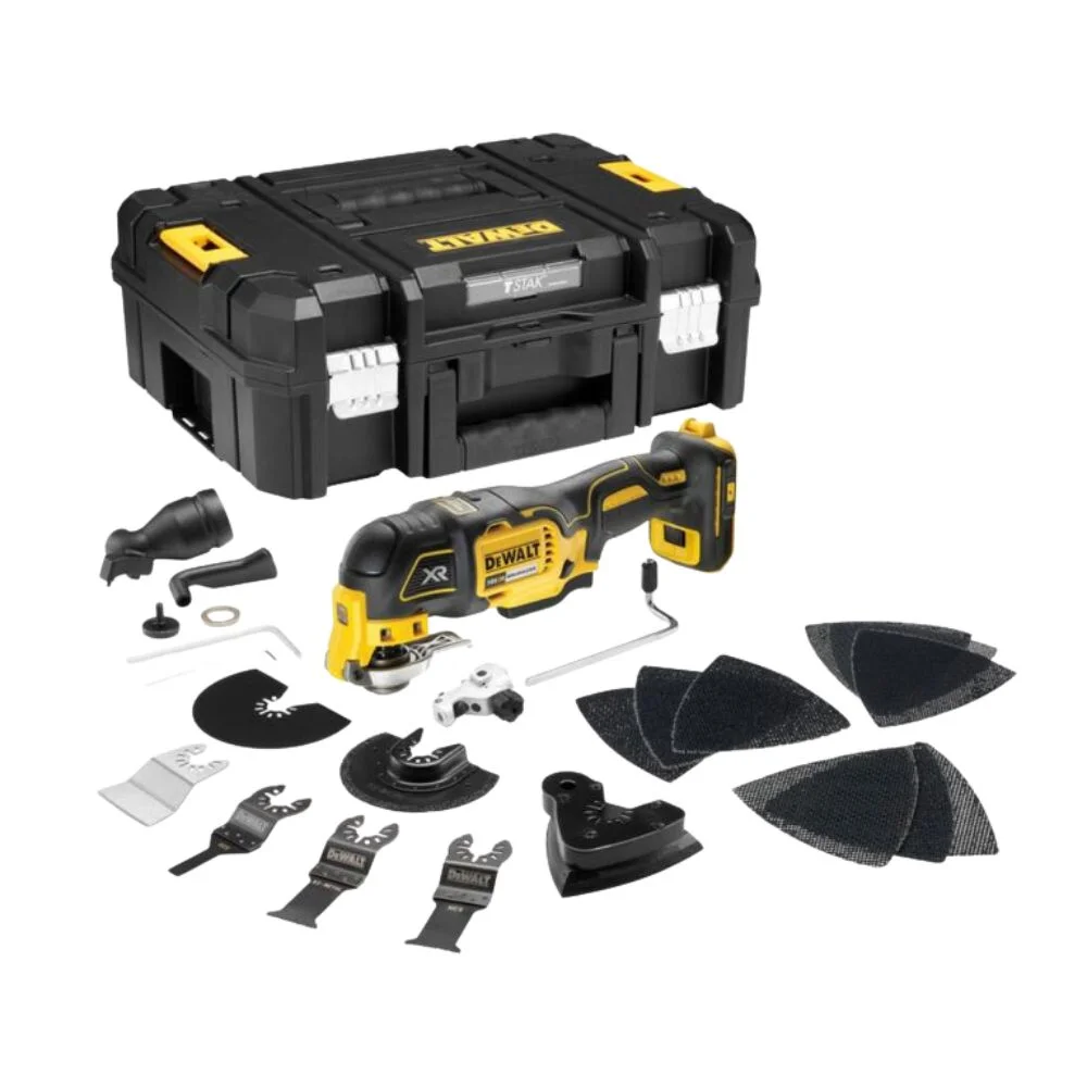 DeWALT DCS356NT Cordless 18V XR 3 Speed Oscillating Multi Tool with 35 Accessories And Tstak Case