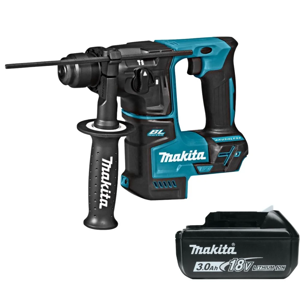Makita DHR171Z 18V LXT Brushless SDS+ Rotary Hammer with 1 x 3Ah BL1830 Battery